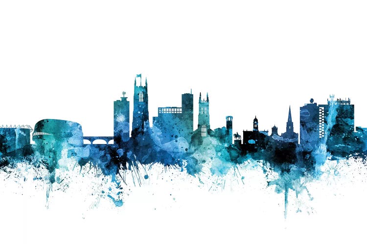 Blue Derby, England Skyline
