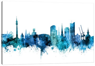 Dortmund, Germany Skyline Canvas Art Print