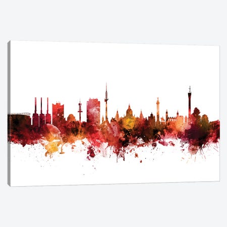 Hannover, Germany Skyline Canvas Print #MTO1376} by Michael Tompsett Canvas Art Print