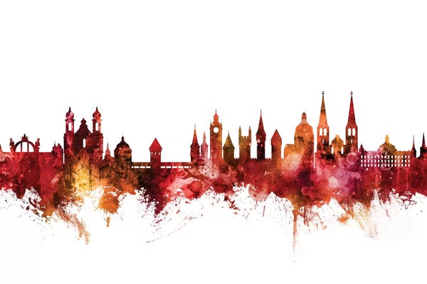 Rusted Lucerne, Switzerland Skyline