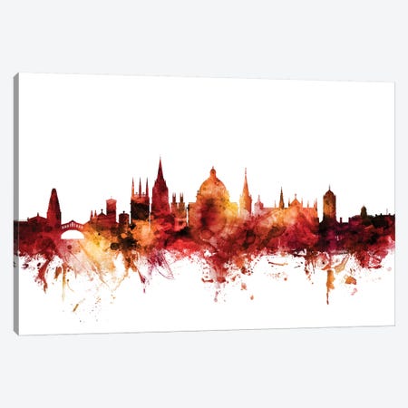 Oxford, England Skyline Canvas Print #MTO1520} by Michael Tompsett Canvas Art Print