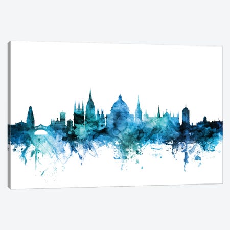 Oxford, England Skyline Canvas Print #MTO1521} by Michael Tompsett Canvas Print