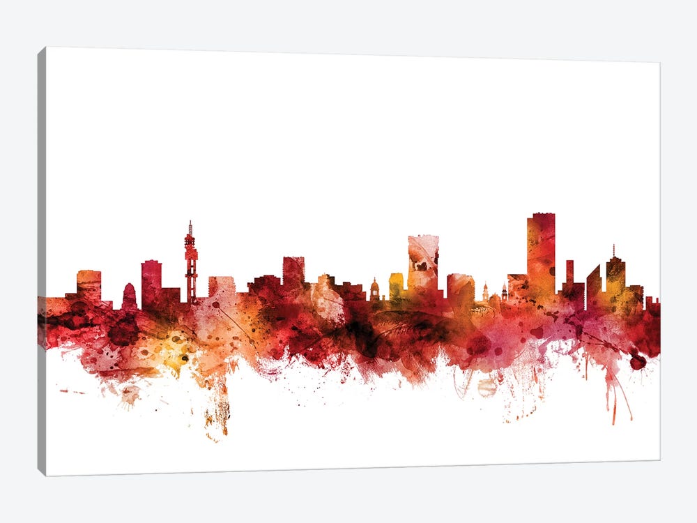 Pretoria, South Africa Skyline by Michael Tompsett 1-piece Art Print