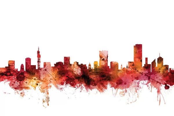 Rusted Pretoria, South Africa Skyline