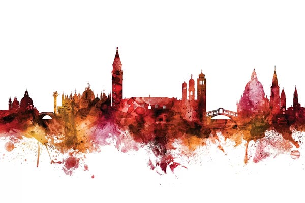 Rusted Venice, Italy Skyline