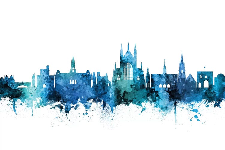 Blue Winchester, England Skyline by Michael Tompsett wall art