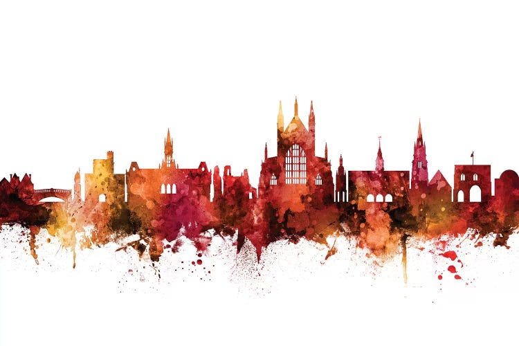 Rusted Winchester, England Skyline by Michael Tompsett wall art