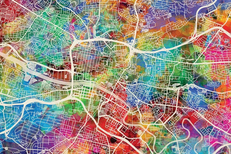 Glasgow Street Map II