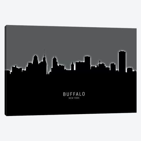 Buffalo New York Skyline Canvas Print #MTO1812} by Michael Tompsett Canvas Print