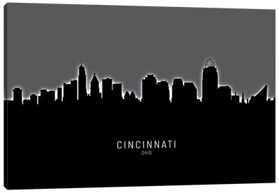 Cincinnati Ohio Skyline Canvas Art Print - Ohio Art