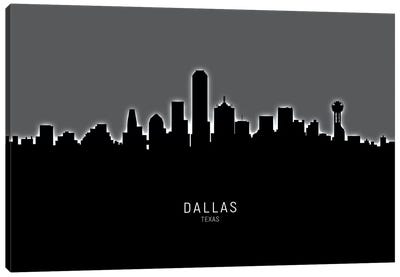 Dallas Texas Skyline Canvas Art Print - Dallas Skylines