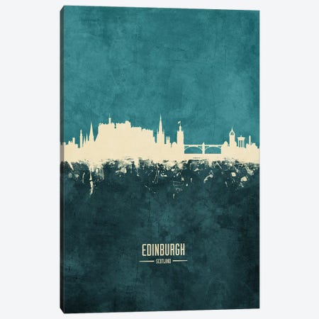 Edinburgh Scotland Skyline Canvas Print #MTO1864} by Michael Tompsett Canvas Art Print