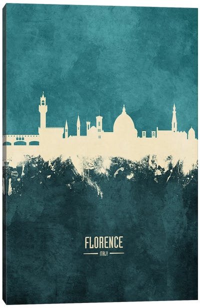 Florence Italy Skyline Canvas Art Print - Tuscany Art