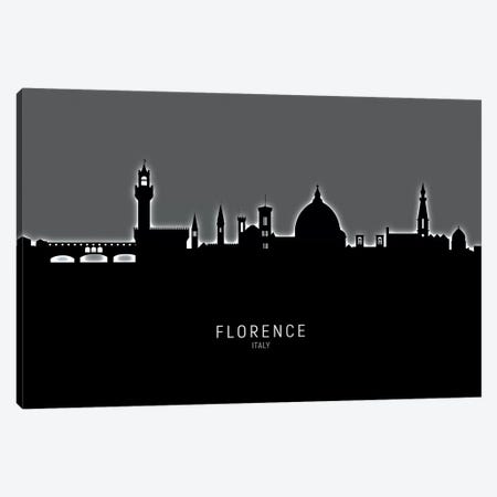 Florence Italy Skyline Canvas Print #MTO1868} by Michael Tompsett Canvas Artwork