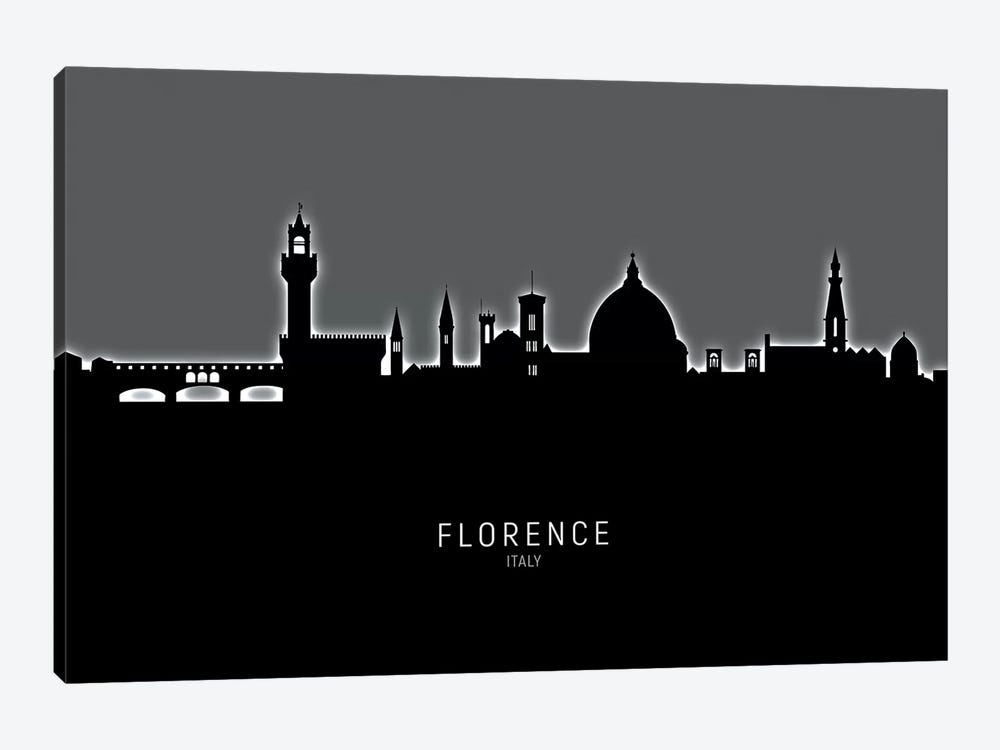 Florence Italy Skyline by Michael Tompsett 1-piece Canvas Wall Art