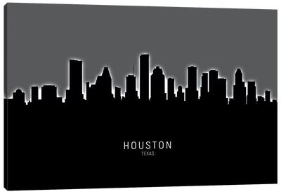 Houston Texas Skyline Canvas Art Print - Texas Art