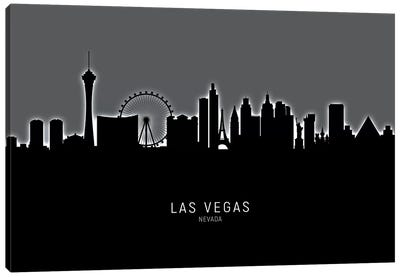 Las Vegas Nevada Skyline Canvas Art Print - Las Vegas Skylines