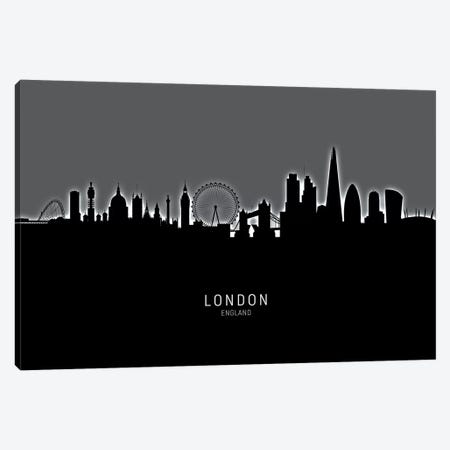 London England Skyline Canvas Print #MTO1898} by Michael Tompsett Canvas Art Print