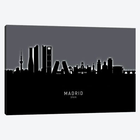 Madrid Spain Skyline Canvas Print #MTO1914} by Michael Tompsett Canvas Print