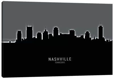 Nashville Tennessee Skyline Canvas Art Print - Nashville Art