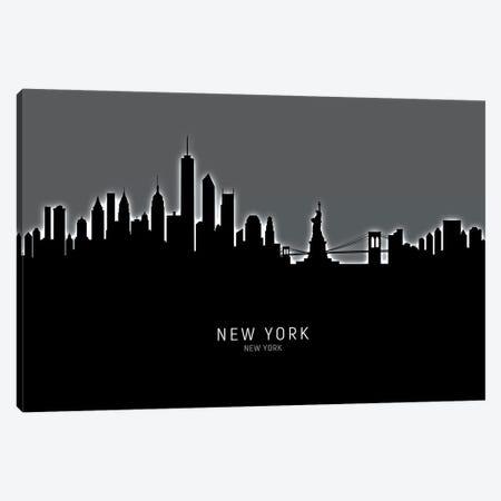 New York Skyline Canvas Print #MTO1943} by Michael Tompsett Canvas Print