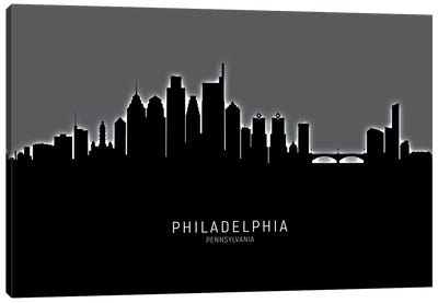 Philadelphia Pennsylvania Skyline Canvas Art Print - Pennsylvania Art