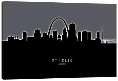 St Louis Missouri Skyline Canvas Art Print - St. Louis Skylines