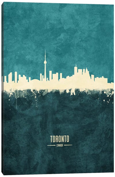 Toronto Canada Skyline Canvas Art Print - Toronto Art