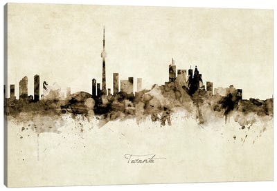 Toronto Canada Skyline Canvas Art Print - Ontario Art