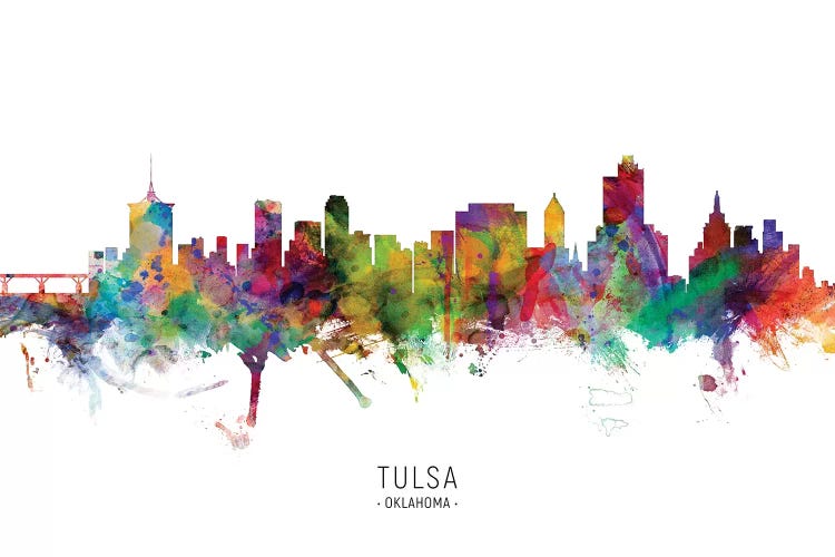 Tulsa Oklahoma Skyline