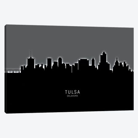 Tulsa Oklahoma Skyline Canvas Print #MTO2005} by Michael Tompsett Canvas Print