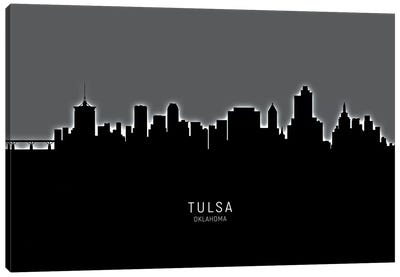Tulsa Oklahoma Skyline Canvas Art Print - Oklahoma Art