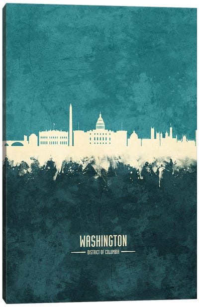 Washington DC Skyline Canvas Art Print - Washington D.C. Art
