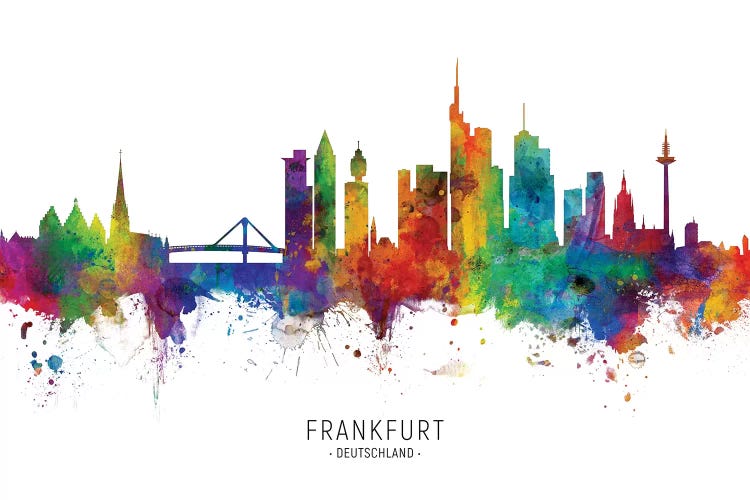 Frankfurt Germany Skyline