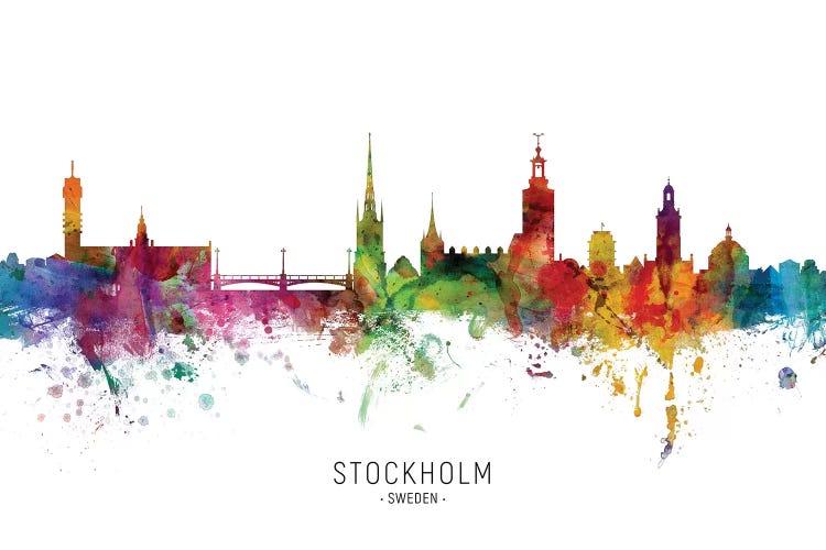 Stockholm Sweden Skyline