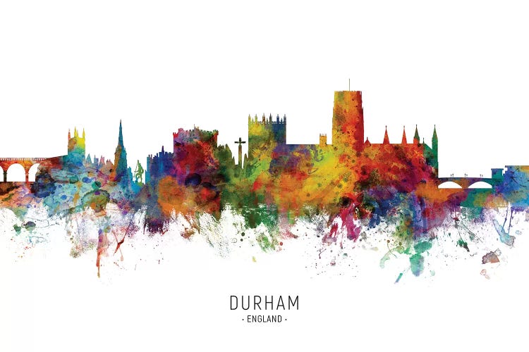 Durham England Skyline