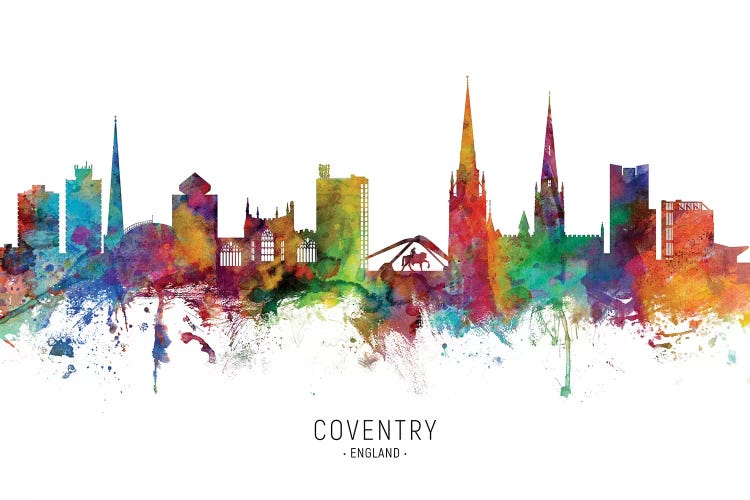 Coventry England Skyline