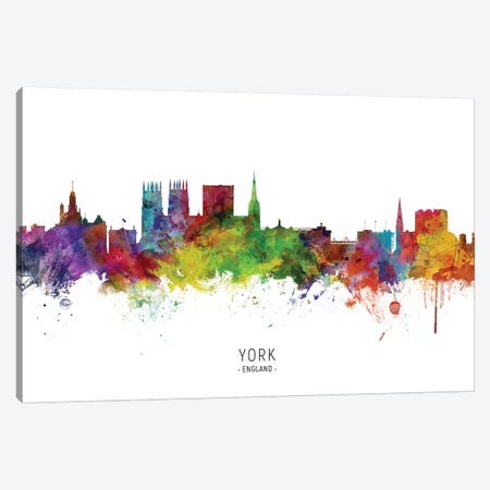 York England Skyline Canvas Print #MTO2096} by Michael Tompsett Canvas Artwork