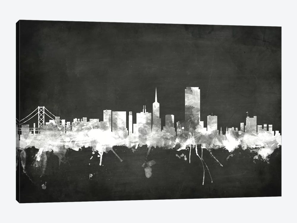 San Francisco, California, USA by Michael Tompsett 1-piece Art Print
