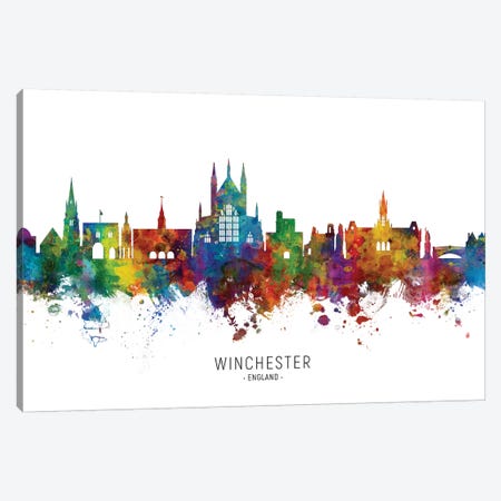 Winchester England Skyline Canvas Print #MTO2118} by Michael Tompsett Canvas Art