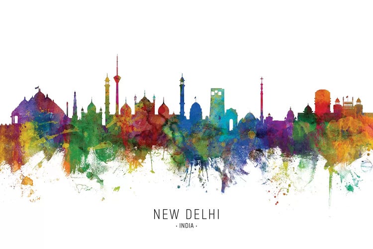 New Delhi India Skyline