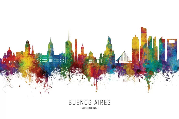 Buenos Aires Argentina Skyline