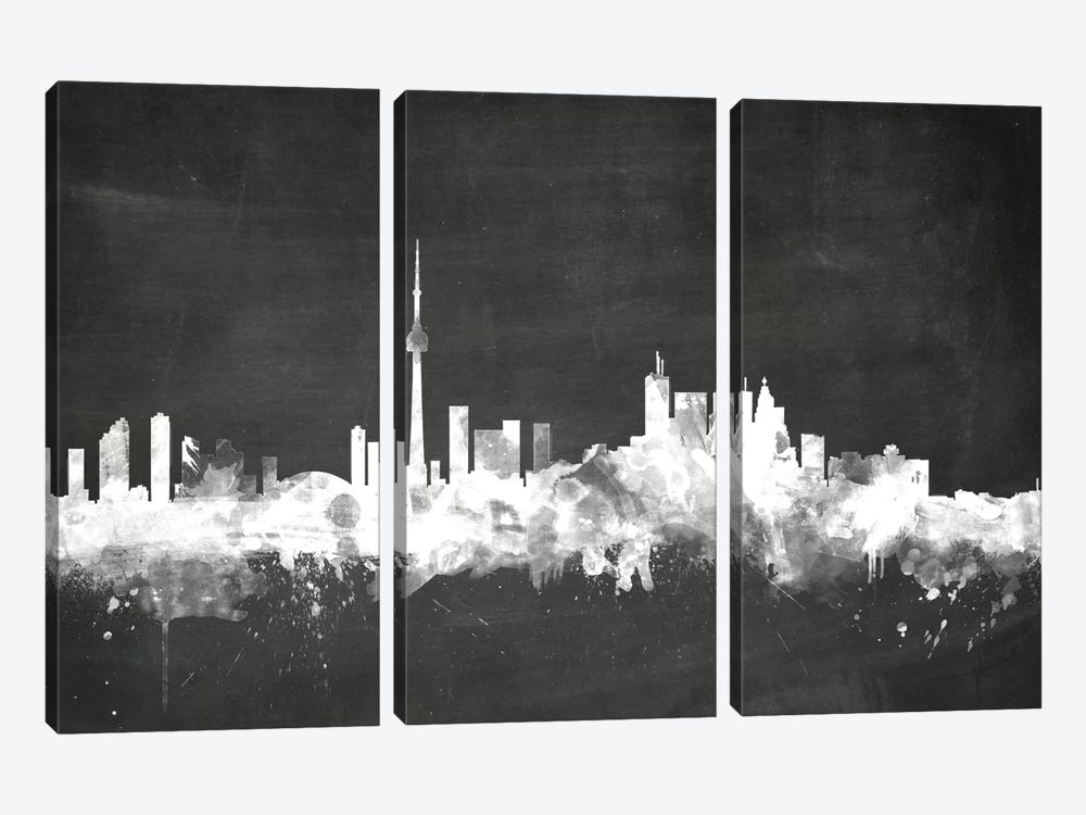 Toronto, Canada by Michael Tompsett 3-piece Art Print