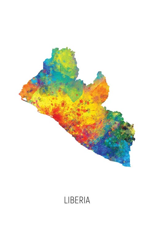 Liberia Map