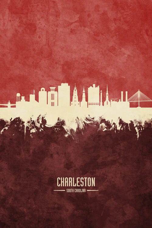 Charleston  Skyline Burgandy
