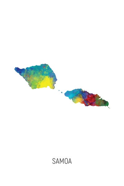 Samoa Map