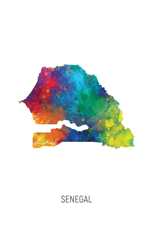 Senegal Map