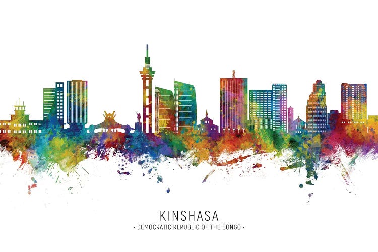 Kinshasa Skyline City Name