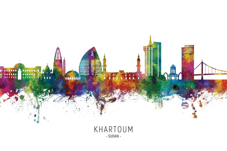 Khartoum Sudan Skyline City Name