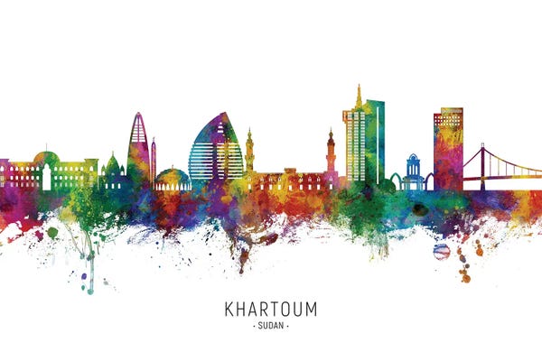 Khartoum Sudan Skyline City Name